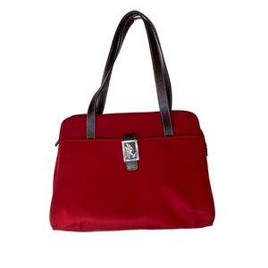 Lauren Ralph Lauren Burgundy Purse
